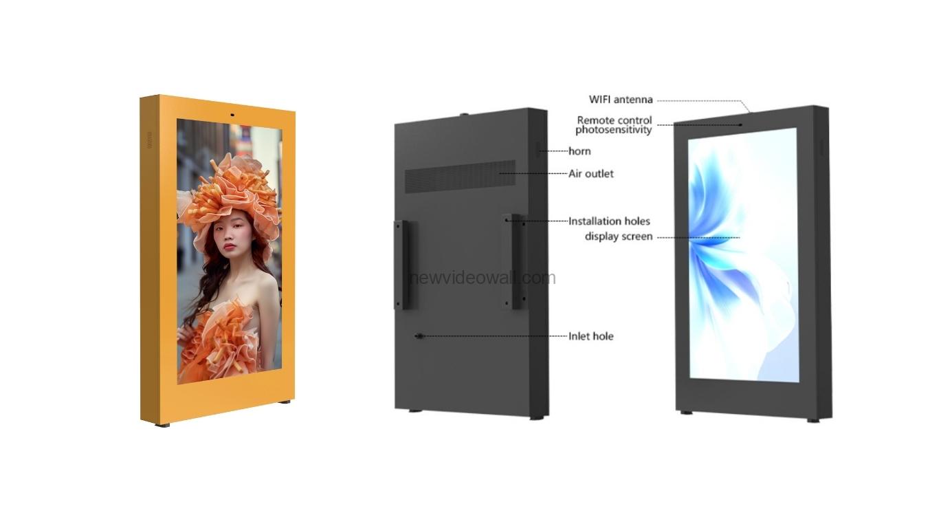 outdoor digital signage high brightness lcd signage waterproof shenzhen ds technology co.,ltd (7)