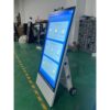 a board portable rechargable outdoor display digital signage (10)