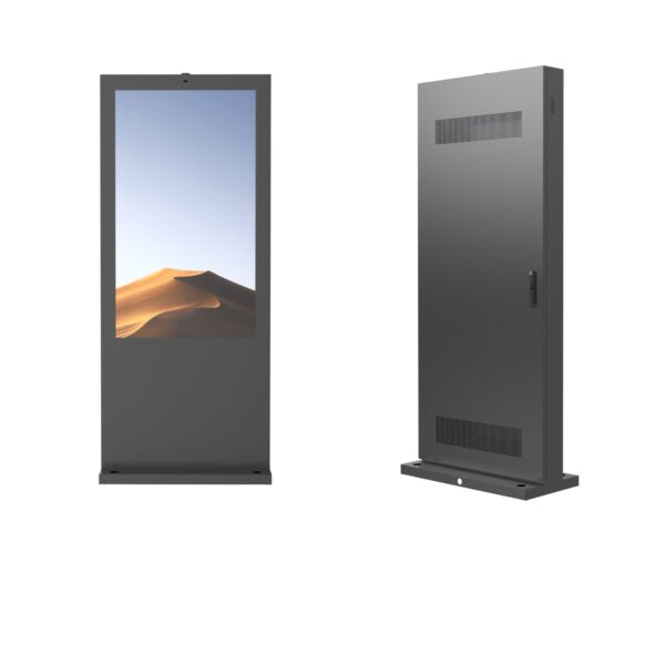 free standing outdoor display digital signage